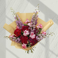 Luxury deep purple Indigo flower bouquet delivery UAE – Qasr Baljeekah