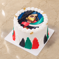 Emirati Queen Double Mini Cake