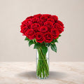 Red Rose Vase
