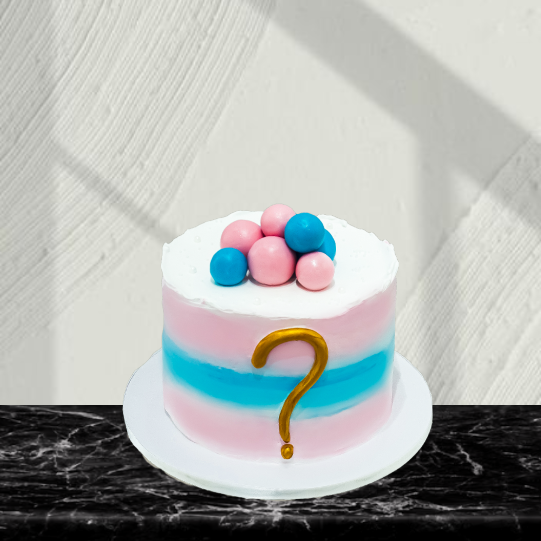 Gender Reveal Cake